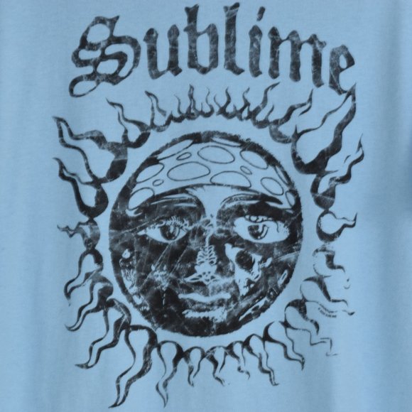Sublime Logo Band T Shirt Men Medium Festival New - Picture 2 of 12